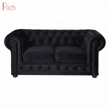 Home furniture velvet chesterfield fancy sofa for American style sofa